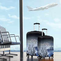 New Zealand ANZAC Day Luggage Cover HMNZS Achilles We Will Remember Them LT05 - Polynesian Pride