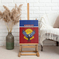 Kiribati 45th Independence Day Canvas Wall Art Lesser Frigatebird Tribal Pattern LT05 - Polynesian Pride