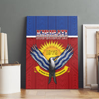 Kiribati 45th Independence Day Canvas Wall Art Lesser Frigatebird Tribal Pattern LT05 - Polynesian Pride