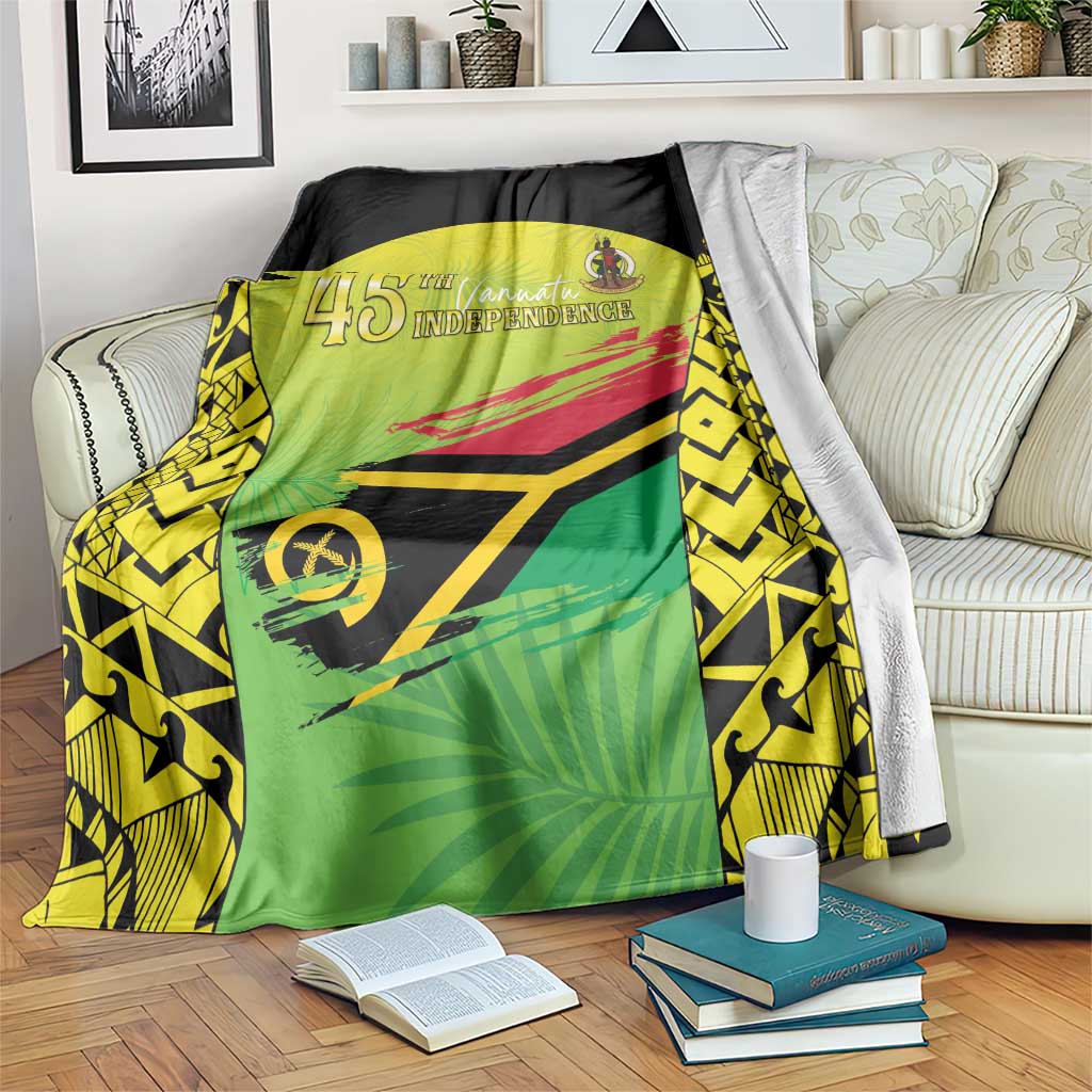 Vanuatu 45th Independence Blanket Special Style - Polynesian Pride