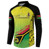 Vanuatu 45th Independence Button Sweatshirt Special Style LT05 - Polynesian Pride