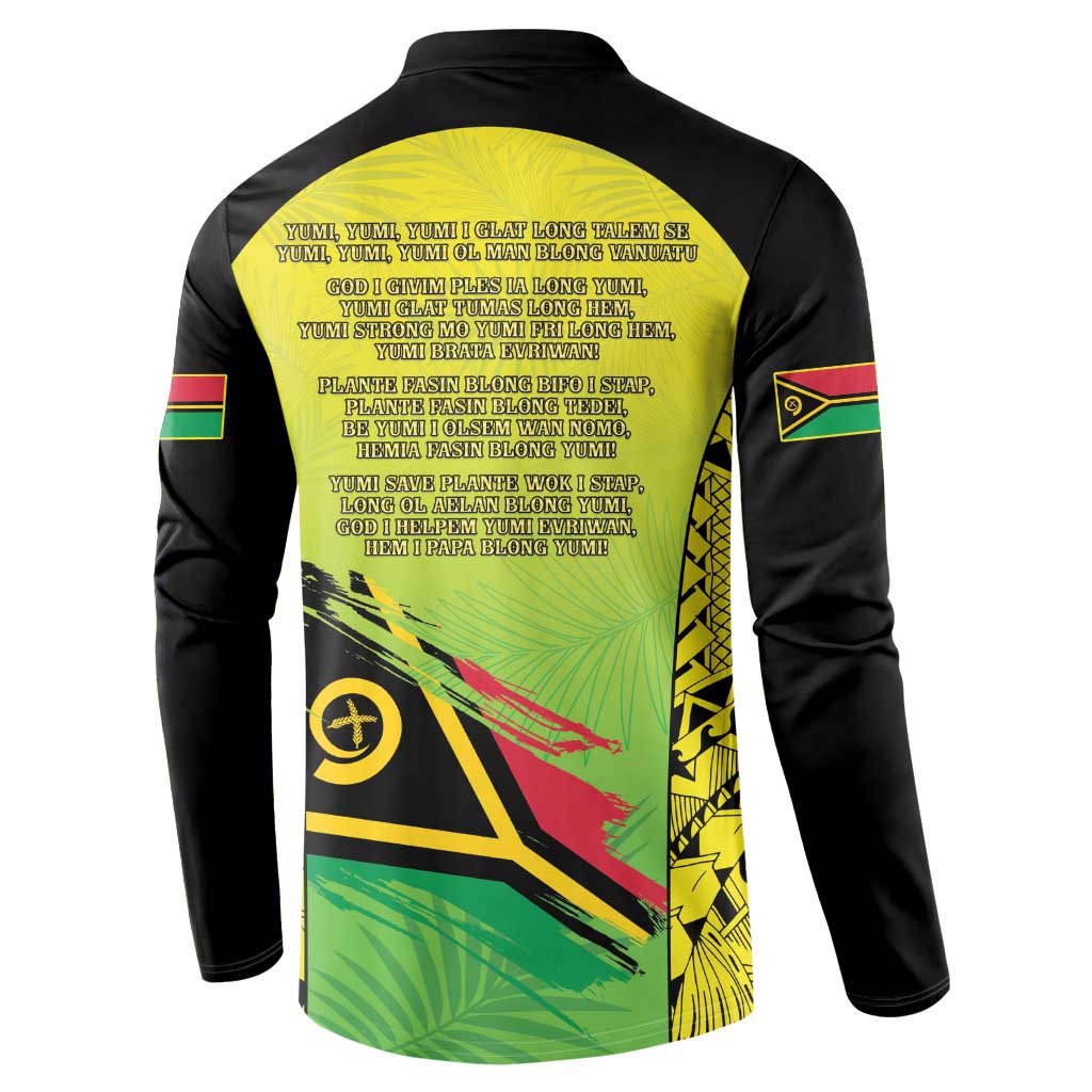 Vanuatu 45th Independence Button Sweatshirt Special Style LT05 - Polynesian Pride