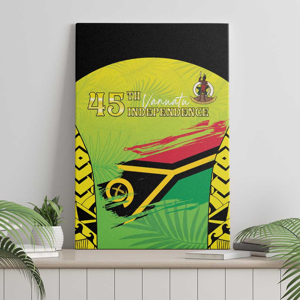 Vanuatu 45th Independence Canvas Wall Art Special Style LT05 - Polynesian Pride