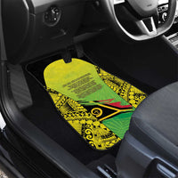 Vanuatu 45th Independence Car Mats Special Style LT05 - Polynesian Pride