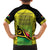 Vanuatu 45th Independence Family Matching Off The Shoulder Long Sleeve Dress and Hawaiian Shirt Special Style - Polynesian Pride