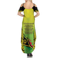 Vanuatu 45th Independence Family Matching Summer Maxi Dress and Hawaiian Shirt Special Style LT05 - Polynesian Pride