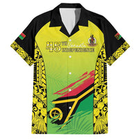Vanuatu 45th Independence Hawaiian Shirt Special Style LT05 Yellow - Polynesian Pride