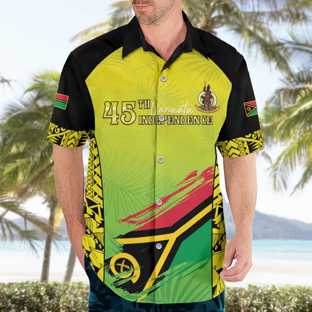Vanuatu 45th Independence Hawaiian Shirt Special Style LT05 - Polynesian Pride