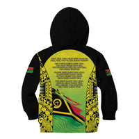 Vanuatu 45th Independence Kid Hoodie Special Style - Polynesian Pride