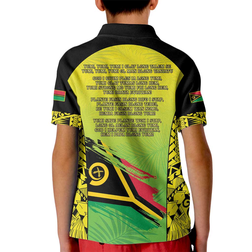 Vanuatu 45th Independence Kid Polo Shirt Special Style - Polynesian Pride