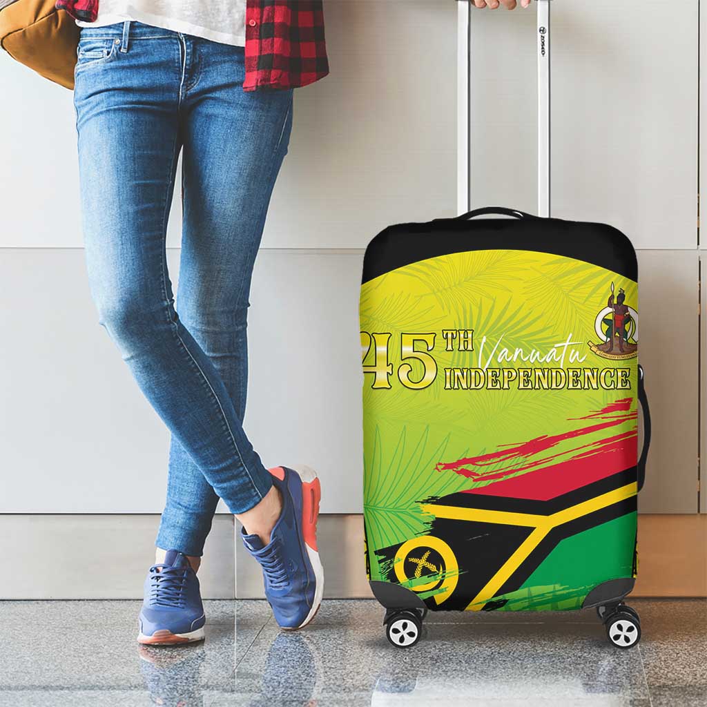 Vanuatu 45th Independence Luggage Cover Special Style - Polynesian Pride