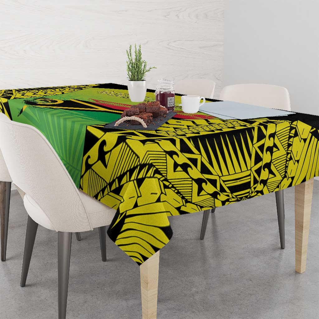 Vanuatu 45th Independence Tablecloth Special Style LT05 - Polynesian Pride