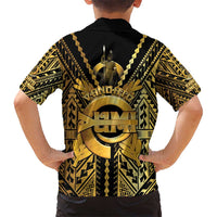 Vanuatu 45th Anniversary Of Independence Hawaiian Shirt Gold Style LT05 - Polynesian Pride