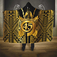 Vanuatu 45th Anniversary Of Independence Hooded Blanket Gold Style LT05 - Polynesian Pride