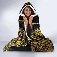 Vanuatu 45th Anniversary Of Independence Hooded Blanket Gold Style LT05 - Polynesian Pride