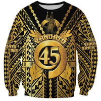 Vanuatu 45th Anniversary Of Independence Sweatshirt Gold Style LT05 Unisex Gold - Polynesian Pride