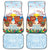 Hawaii And Japan Okinawa Car Mats Aloha Gozaimasu Tiki With Shisa