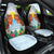 Hawaii And Japan Okinawa Car Seat Cover Aloha Gozaimasu Tiki With Shisa