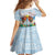 Hawaii And Japan Okinawa Family Matching Tank Maxi Dress and Hawaiian Shirt Aloha Gozaimasu Tiki With Shisa