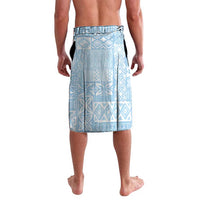 Hawaii And Japan Okinawa Lavalava Aloha Gozaimasu Tiki With Shisa LT05 - Polynesian Pride