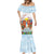 Hawaii And Japan Okinawa Mermaid Dress Aloha Gozaimasu Tiki With Shisa