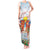 Hawaii And Japan Okinawa Tank Maxi Dress Aloha Gozaimasu Tiki With Shisa