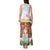 Hawaii And Japan Okinawa Tank Maxi Dress Aloha Gozaimasu Tiki With Shisa