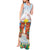 Hawaii And Japan Okinawa Tank Maxi Dress Aloha Gozaimasu Tiki With Shisa