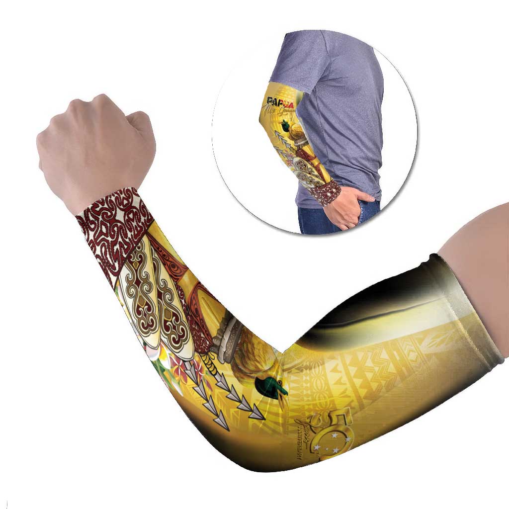 Papua New Guinea Arm Sleeves 50 Years Of Independence - Polynesian Pride
