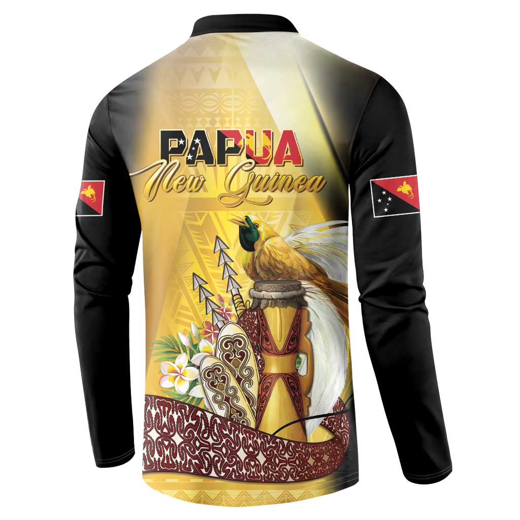 Papua New Guinea Button Sweatshirt 50 Years Of Independence LT05 - Polynesian Pride