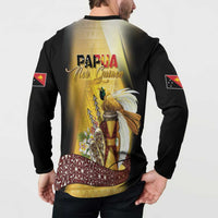 Papua New Guinea Button Sweatshirt 50 Years Of Independence LT05 - Polynesian Pride