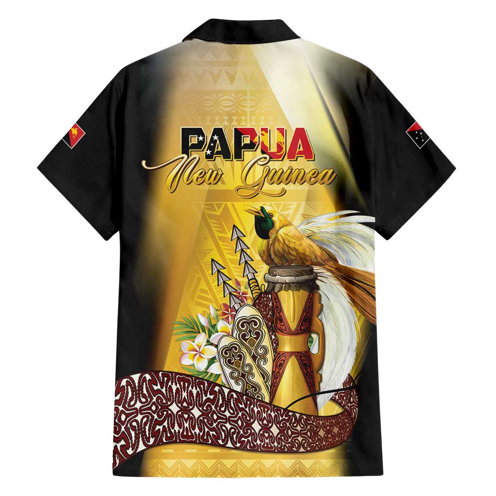 Papua New Guinea Family Matching Long Sleeve Bodycon Dress and Hawaiian Shirt 50 Years Of Independence - Polynesian Pride
