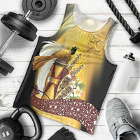 Papua New Guinea Men Tank Top 50 Years Of Independence LT05 - Polynesian Pride