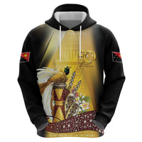 Papua New Guinea Zip Hoodie 50 Years Of Independence - Polynesian Pride