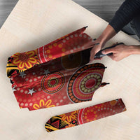 Papua New Guinea Umbrella Birds Of Paradise With Aboriginal Pattern - Polynesian Pride