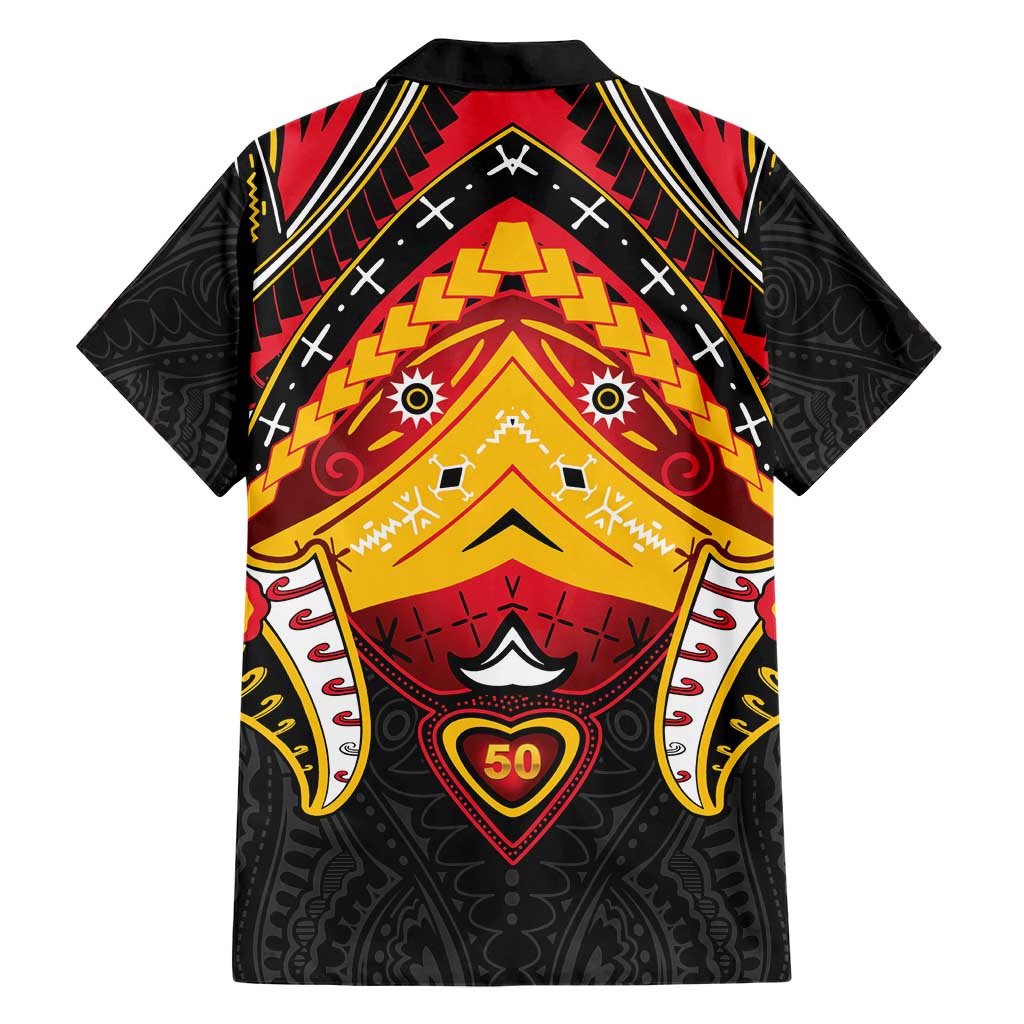 Papua New Guinea Independence Day Hawaiian Shirt Tribal Mask LT05 - Polynesian Pride