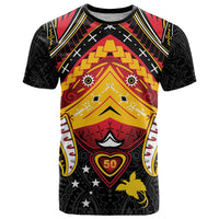 Papua New Guinea Independence Day T Shirt Tribal Mask - Polynesian Pride