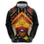 Papua New Guinea Independence Day Zip Hoodie Tribal Mask - Polynesian Pride