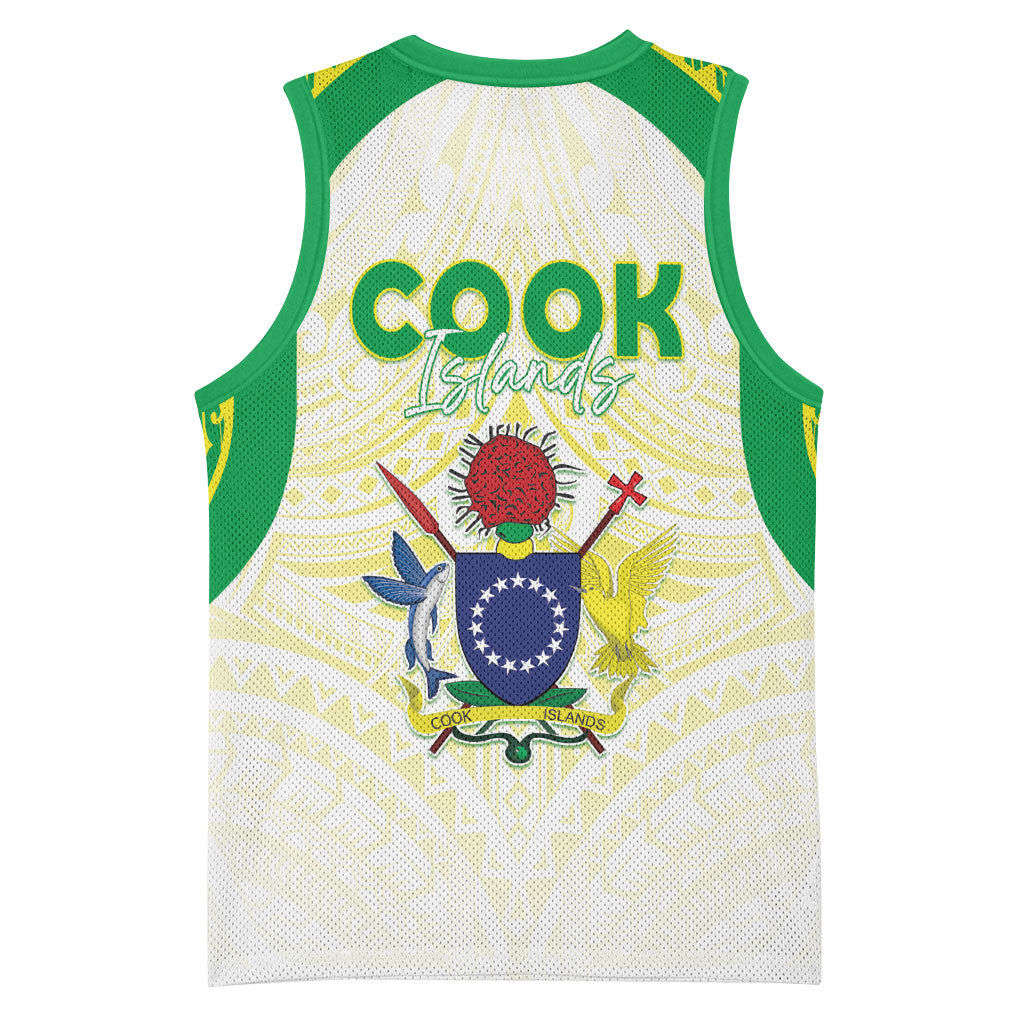Kuki Independence 2026 Basketball Jersey Cook Islands 15 Finest White Version