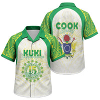 Kuki Independence 2026 Family Matching Off The Shoulder Long Sleeve Dress and Hawaiian Shirt Cook Islands 15 Finest White Version