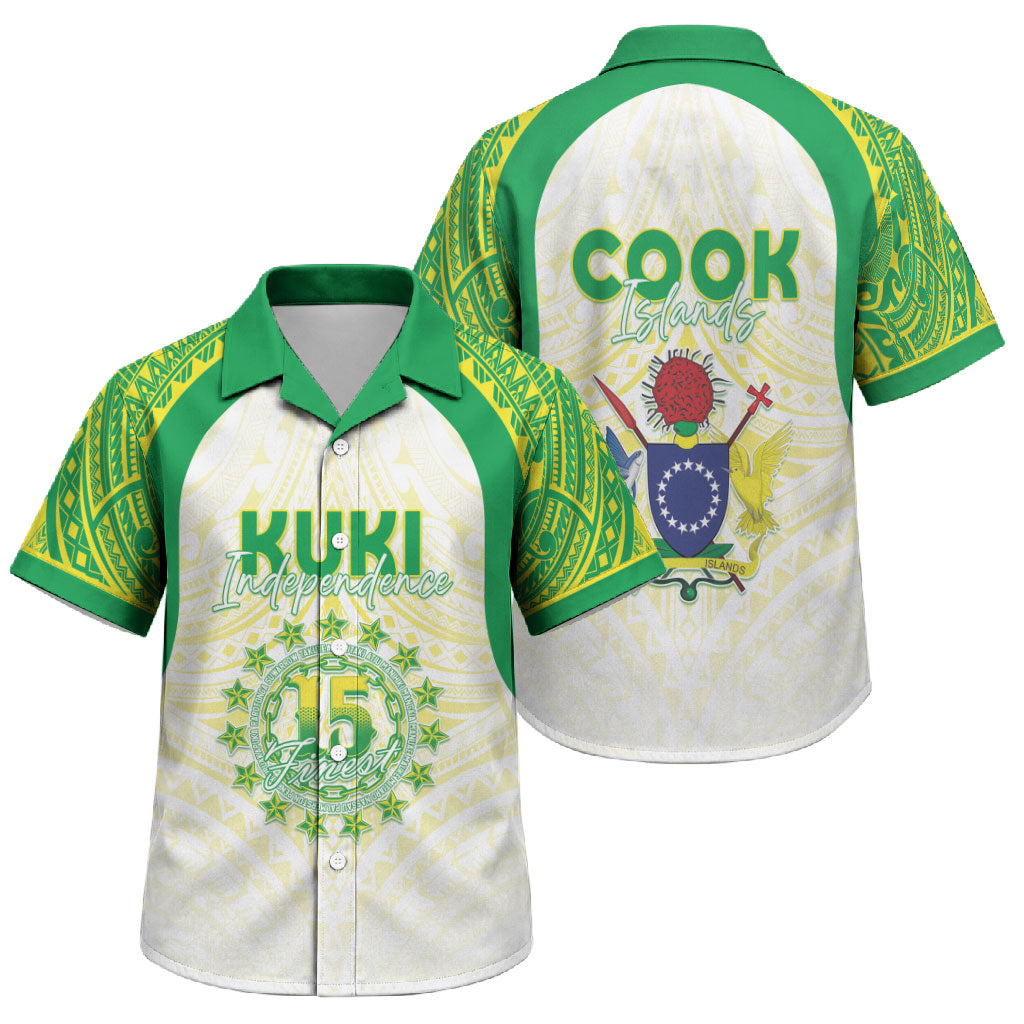 Kuki Independence 2026 Family Matching Off Shoulder Maxi Dress and Hawaiian Shirt Cook Islands 15 Finest White Version