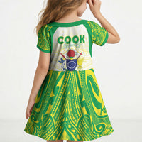 Kuki Independence 2026 Kid Short Sleeve Dress Cook Islands 15 Finest White Version