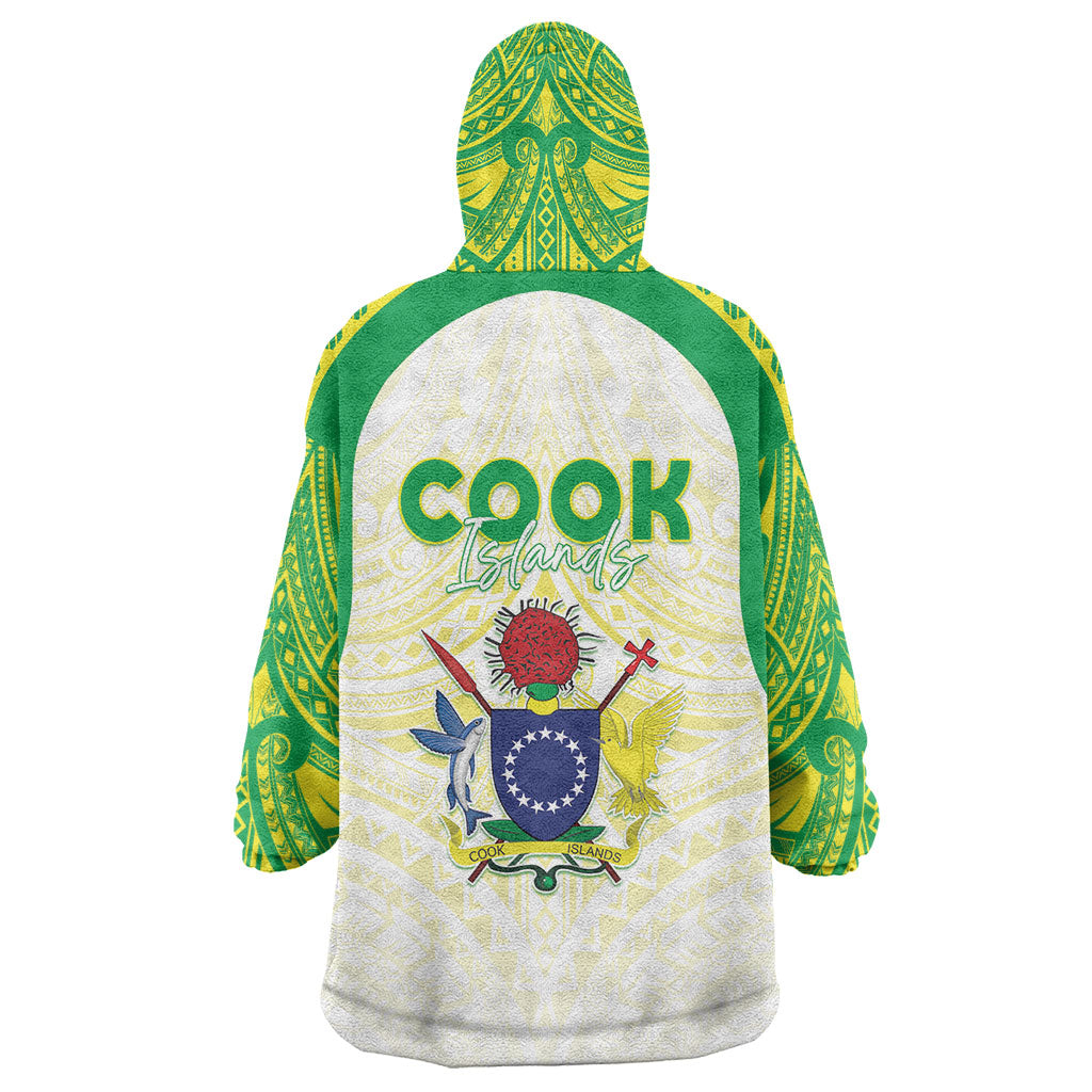 Kuki Independence 2026 Wearable Blanket Hoodie Cook Islands 15 Finest White Version