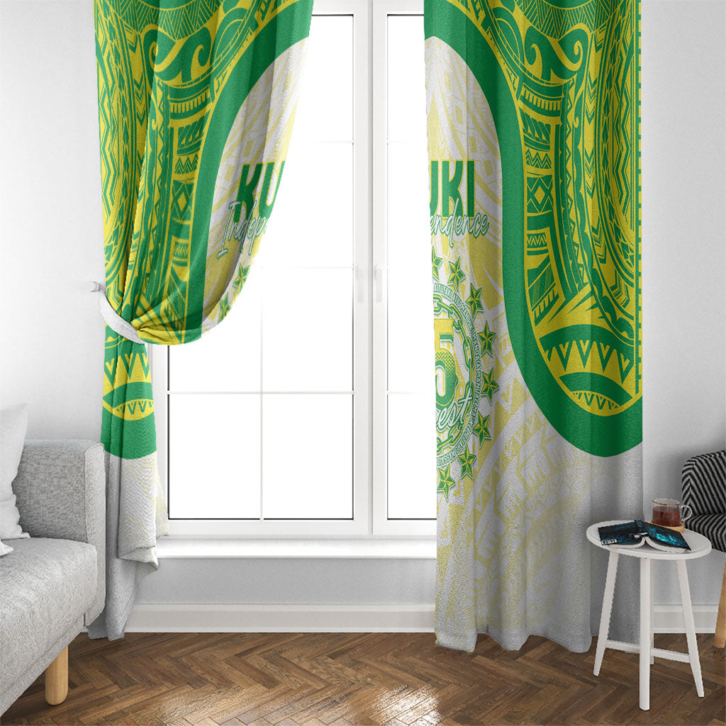 Kuki Independence 2026 Window Curtain Cook Islands 15 Finest White Version