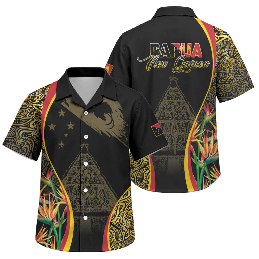 Papua New Guinea Hapi De Bilong Indipendens Family Matching Off The Shoulder Long Sleeve Dress and Hawaiian Shirt Special Style