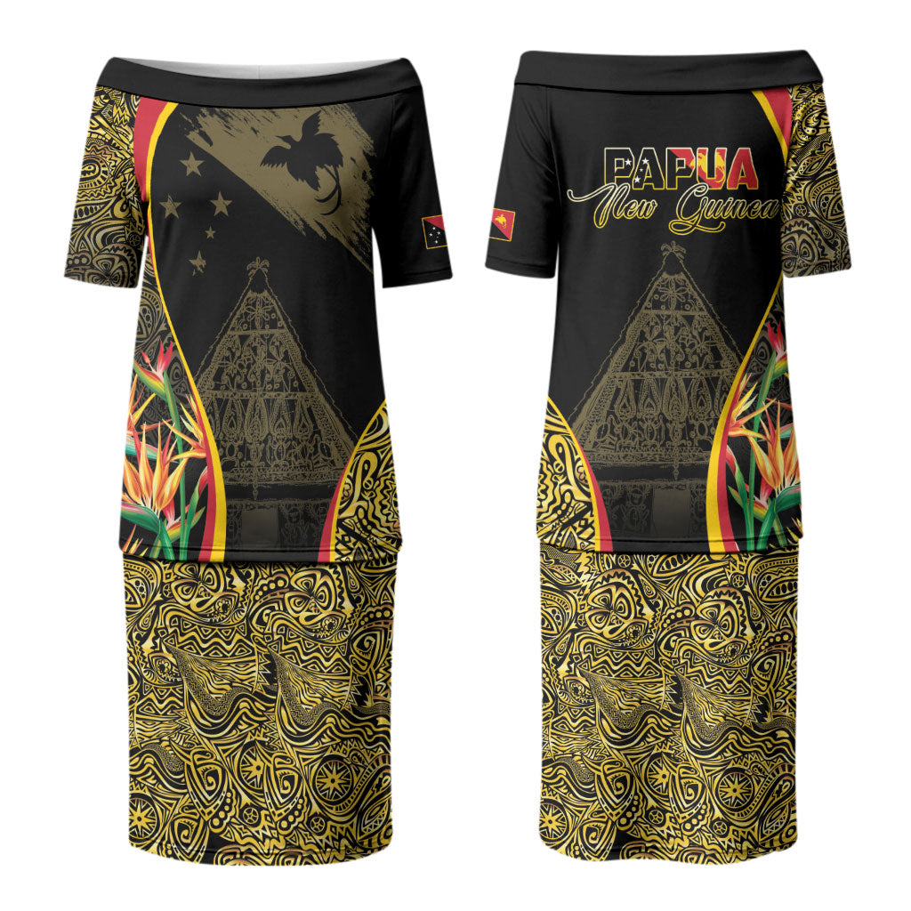 Papua New Guinea Hapi De Bilong Indipendens Family Matching Puletasi and Hawaiian Shirt Special Style