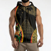 Papua New Guinea Hapi De Bilong Indipendens Sleeveless Zip Hoodie Special Style
