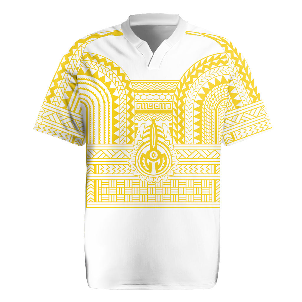 Philippines Filipinos Rugby Jersey Igorot Tribal Pattern White