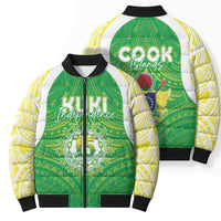 Kuki Independence 2026 Bomber Puffer Jacket Cook Islands 15 Finest Green Version
