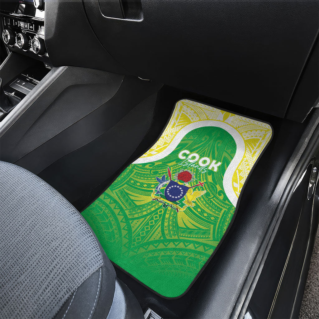 Kuki Independence 2026 Car Mats Cook Islands 15 Finest Green Version